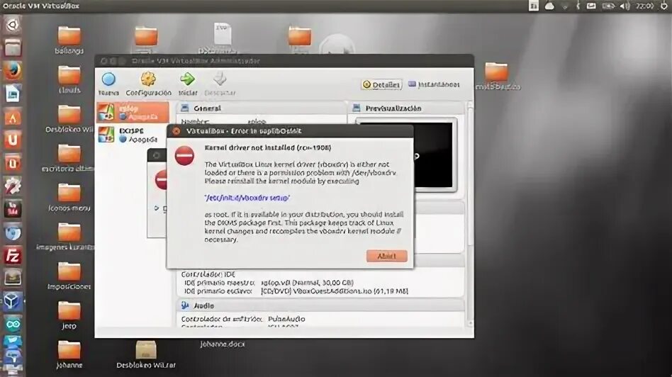 Vboxdrv kernel module