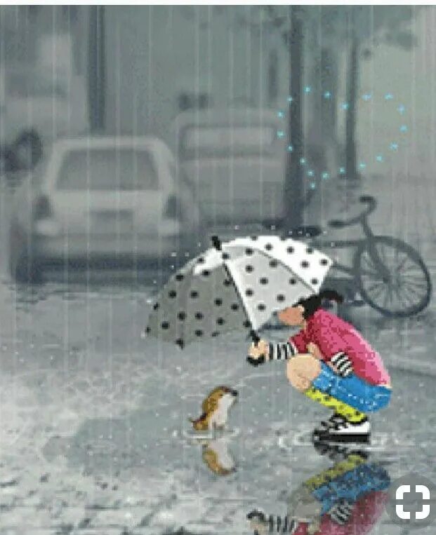 Each every all разница. The day was rain yesterday. День прогулок под дождем. Yesterday today tomorrow. Дождь котик под зонтом гифки.