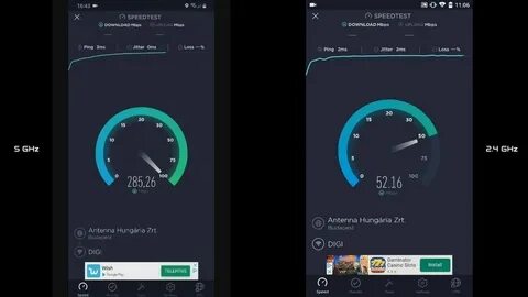 Проверить скорость интернета на вай фай