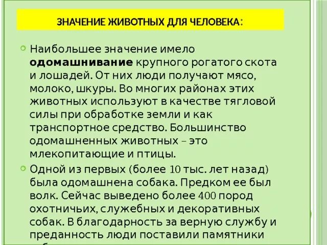 Презентация по биологии для 7 класса на тему: "Зоология наука о животных"