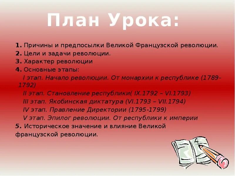 Великая Французская революция 1789-1799 гг