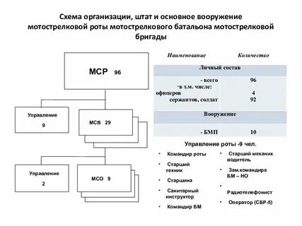 Первая мотострелковая рота