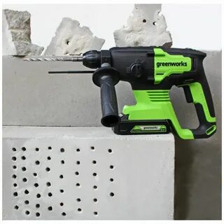 Перфоратор аккумуляторный greenworks gd24sds2