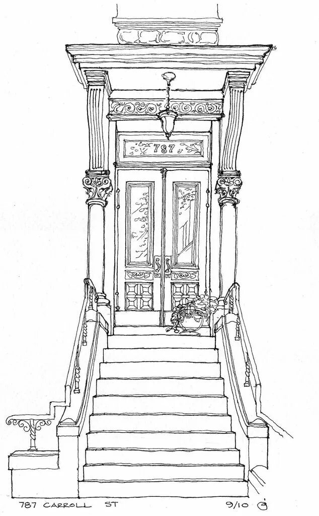 Крыльцо рисунок. Крыльцо рисунок. Лестница карандашом. Этюд архитектурной детали. Зарисовки архитектурных деталей.