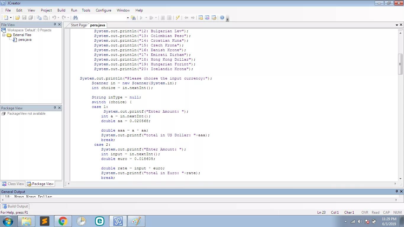 Java out printf
