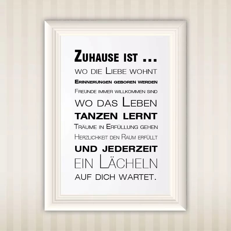 Ist zu hause