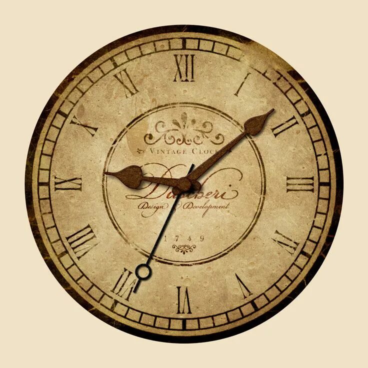 Page turning clock