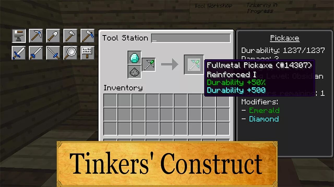 Мод tinkers construct. Tinkers инструменты. tinkers construct инвентарь. книга tinkers construct. recipes тинкер констракт.
