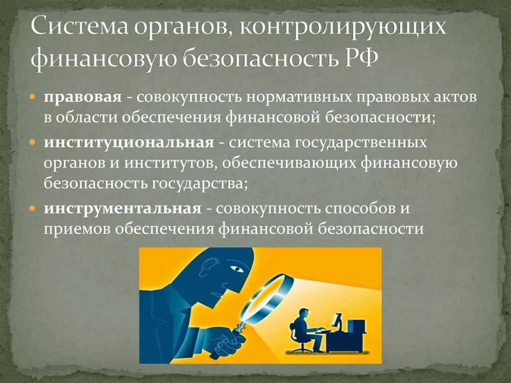 Безопасности финансового института