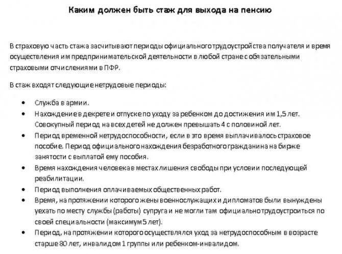 Отпуск и стаж для пенсии. Входит ли в стаж декретный отпуск. Декретные входят в трудовой стаж при начислении пенсии. В стаж входит декретный отпуск. Периоды входящие в стаж.