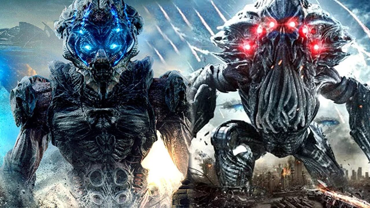 Robots vs aliens