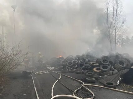 Небо затянуло дымом