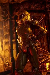 Косплей Doom Girl из Doom Eternal от Lera Himera.