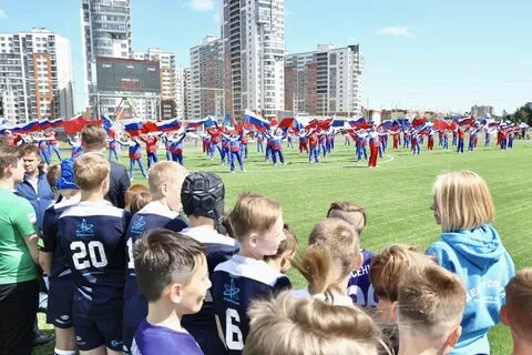 Открытие спортивного стадиона
