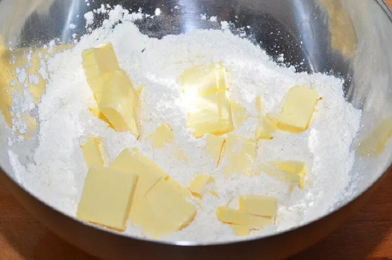 Кусочки затем добавить кусочки