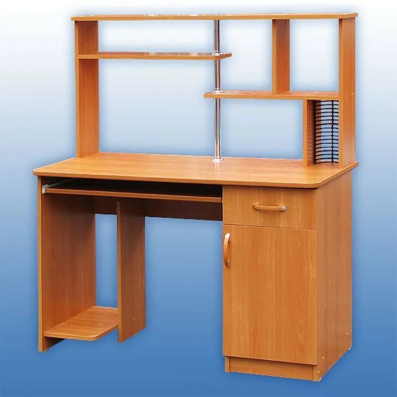 Компьютерные столы новосибирск. Компьютерный стол. Компьютерный стол цвет орех. Стол компьютерный - 1. Компьютерный стол с надстройкой.