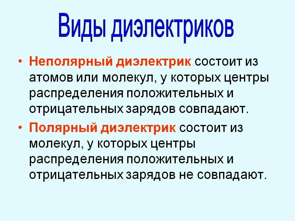 Виды диэлектриков. Диэлектрики типы диэлектриков. Вилы диэл. Виды диэлектриков физика. Какие виды диэлектрики