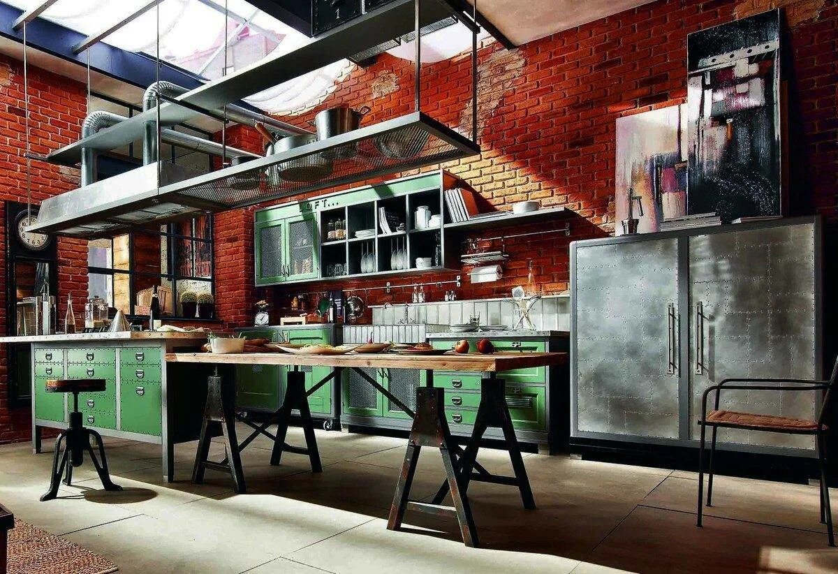 Кухня loft marchi group. Кухня из металла в стиле лофт. Кухня стиль лофт из металла. Стойка барная лофт индастриал. Мебель индастриал лофт тумба.