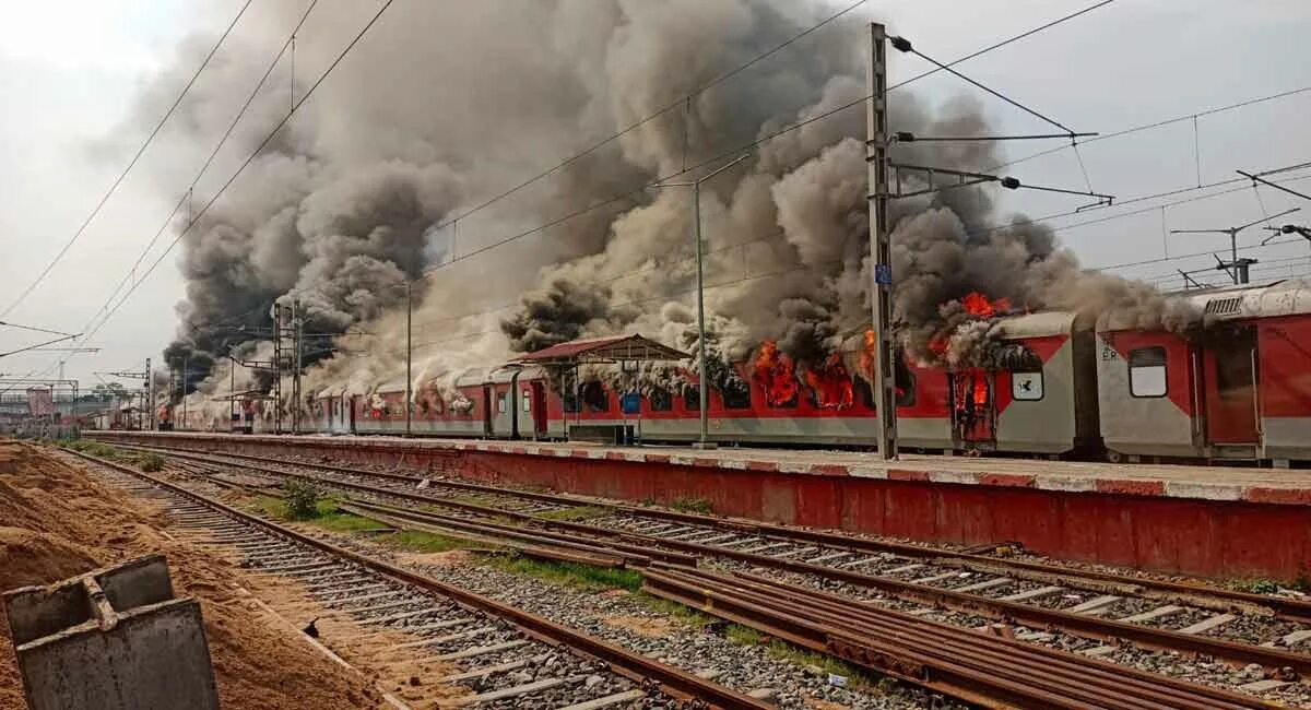 Torch train. Torch train