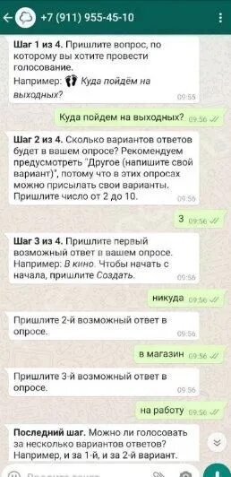 Как создать голосование в чате ватсап. Голосование в ватсап. как сделать голосование в ватсапе. опросник для ватсап. как провести опрос в ватсапе в группе.