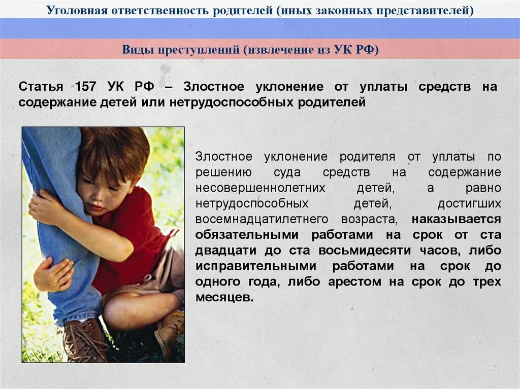 Злостное уклонение родителя от уплаты средств. Ст 157 УК РФ. Статья 157 уголовного кодекса. Уголовная ответственность родителей. Неуплата средств на содержание детей.