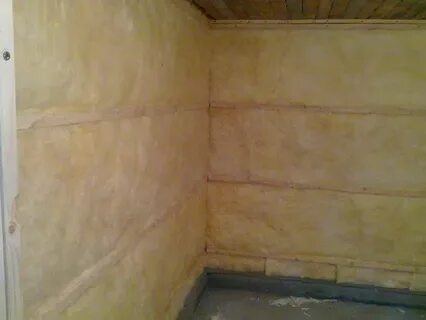 Утепление бани из блоков изнутри