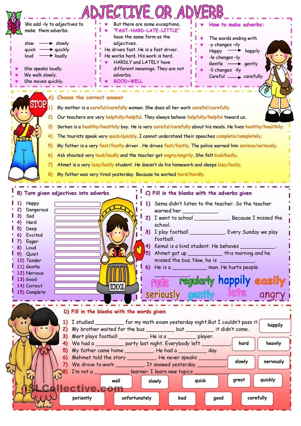 Choose the correct form of adjectives. Наречия в английском языке Worksheets. Наречия и прилагательные Worksheets. Наречия и прилагательные в английском языке Worksheets. Adjectives and adverbs упражнения.