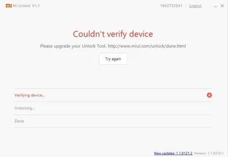 Verify your device