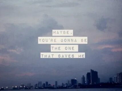 You are the one that