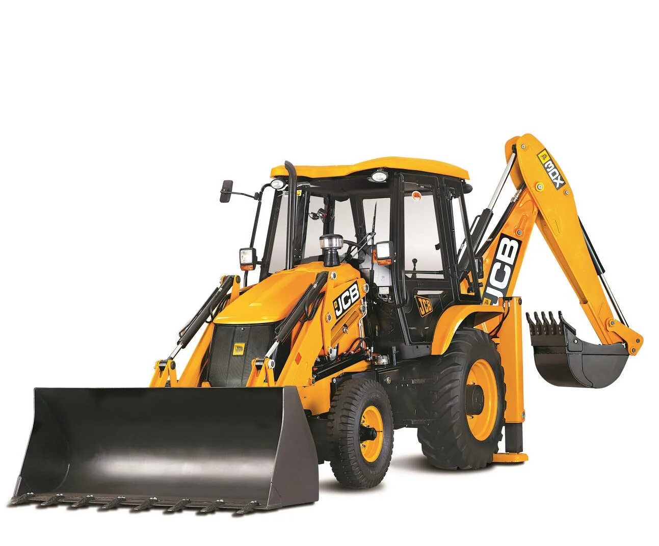 Чем отличается трактор от экскаватора. Трактор jcb 3cx. равноколесный экскаватор погрузчик jcb. эп jcb 3cx.