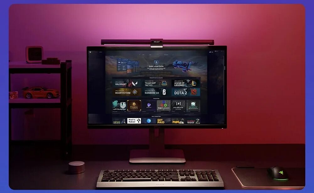 Xiaomi computer monitor light. Yeelight led screen light bar pro. yeelight led screen light bar pro yltd003. xiaomi yeelight led screen light bar pro. xiaomi yeelight smart led screen light bar.