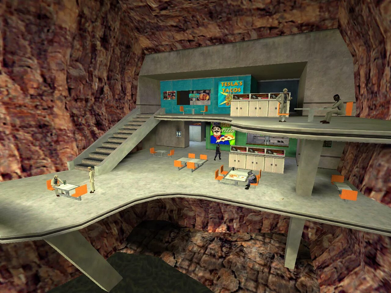 Half life файлы. Black Mesa лаборатория. Half Life черная Меза. Нью Мексико Black Mesa. Black Mesa комплекс.