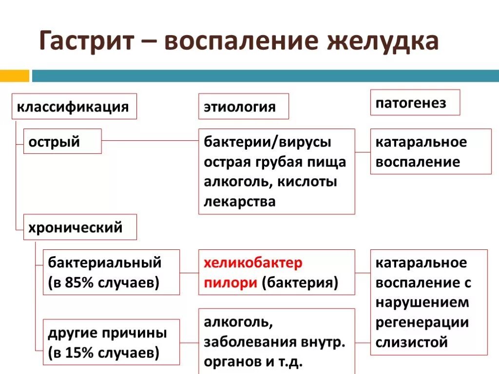 Типы гастрита желудка таблица. Патогенез острого и хронического гастрита. Гастриты классификация этиология и патогенез. Патогенез острого гастрита.