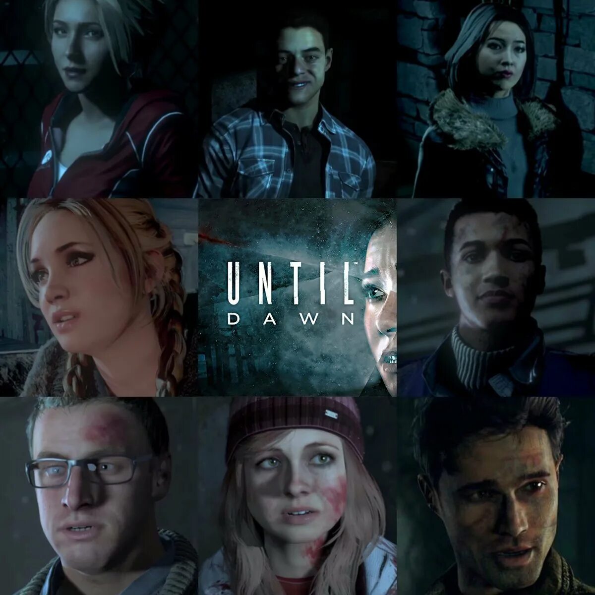 Until around. Рами малек until dawn. игра дожить до рассвета ps4. дожить до рассвета ps4.