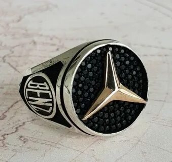 Кольцо mercedes