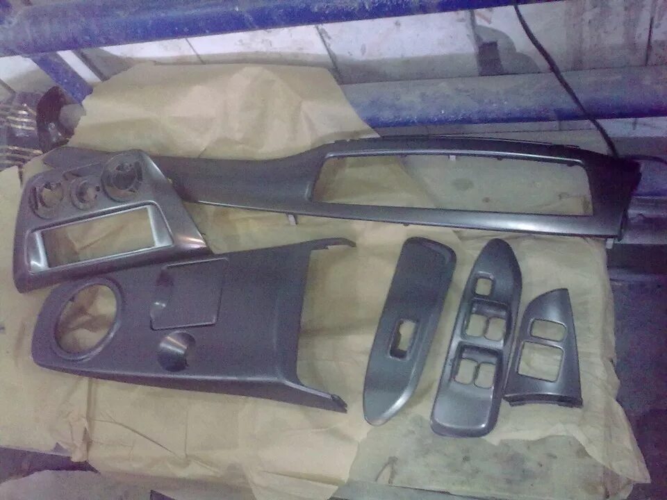 Не много обновил пластик салона ))) - Mitsubishi Lancer IX, 1,6 л, 2006 года сво