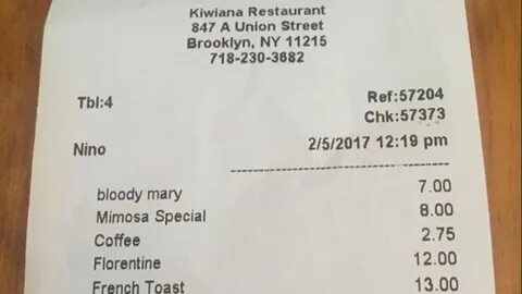 Bills restaurant