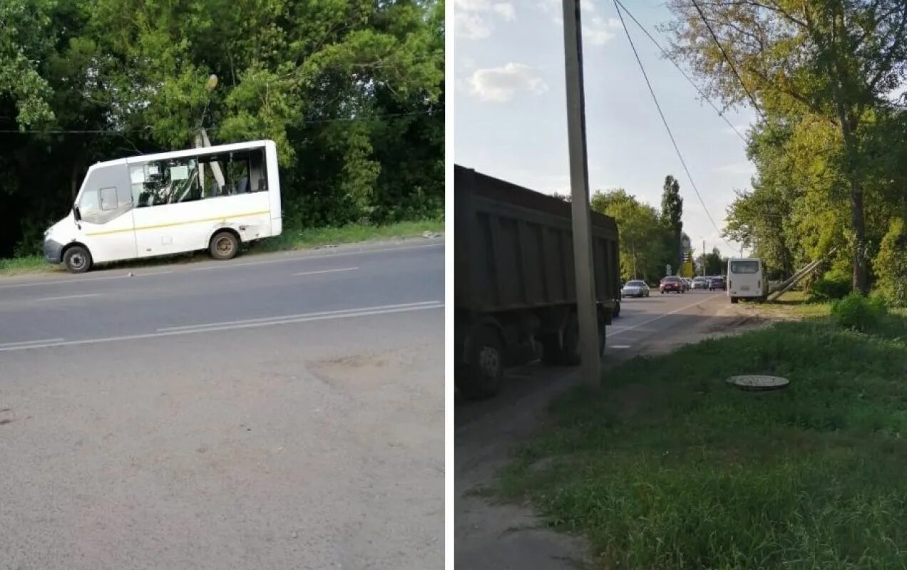 Выселки воронеж автобус. Авария в Воронеже автобус с фурой 7.05 2023. ДТП на Острогожской Воронеж. Автобус столкнулись с микроавтобусом Балахтинский район.