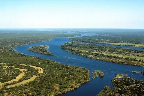 Rzeka zambezi mapa