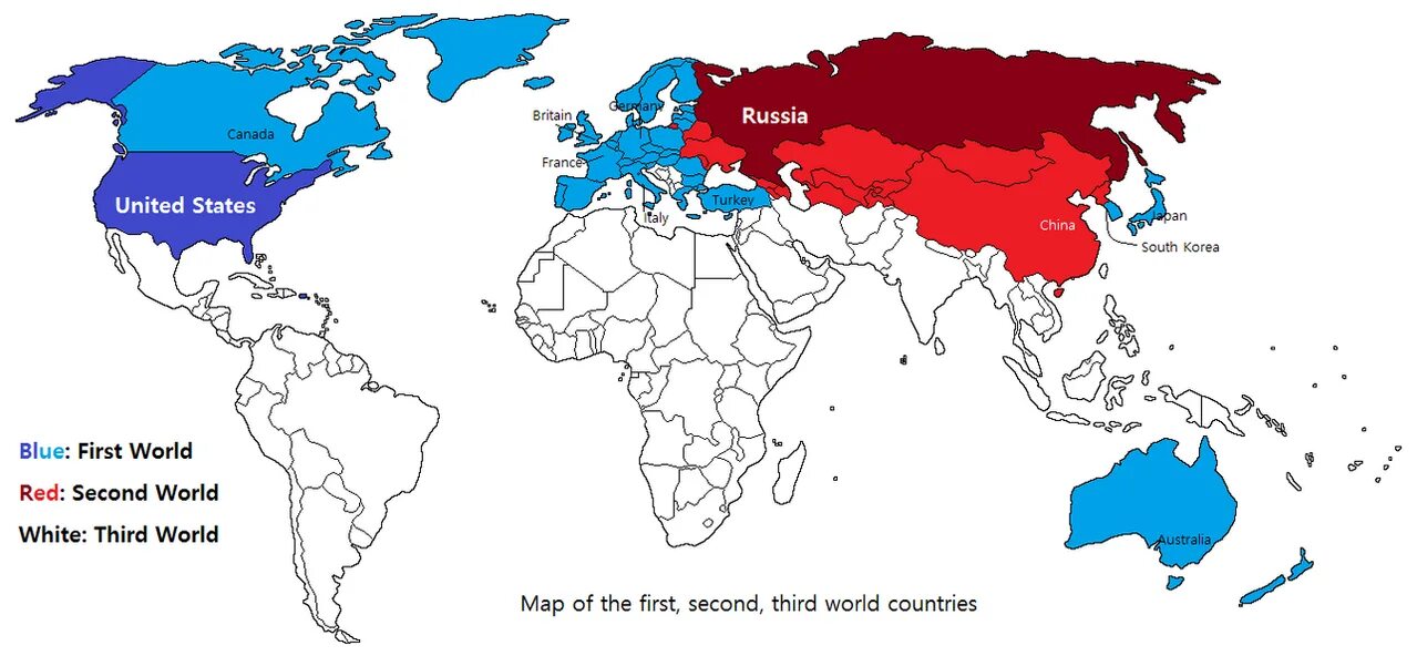 First world countries. Страны третьего Миа карта.