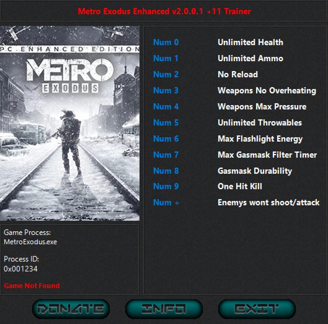 Трейнер для метро исход. Метро 2033 Exodus 2. Метро Exodus enhanced Edition. Трейнер для метро Эксодус. Метро исход улучшенное издание.