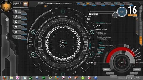 Скины для rainmeter windows 10