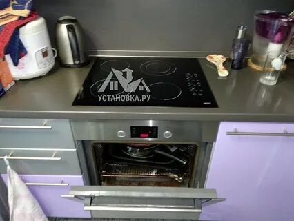 Установка варочной панели в столешницу своими руками
