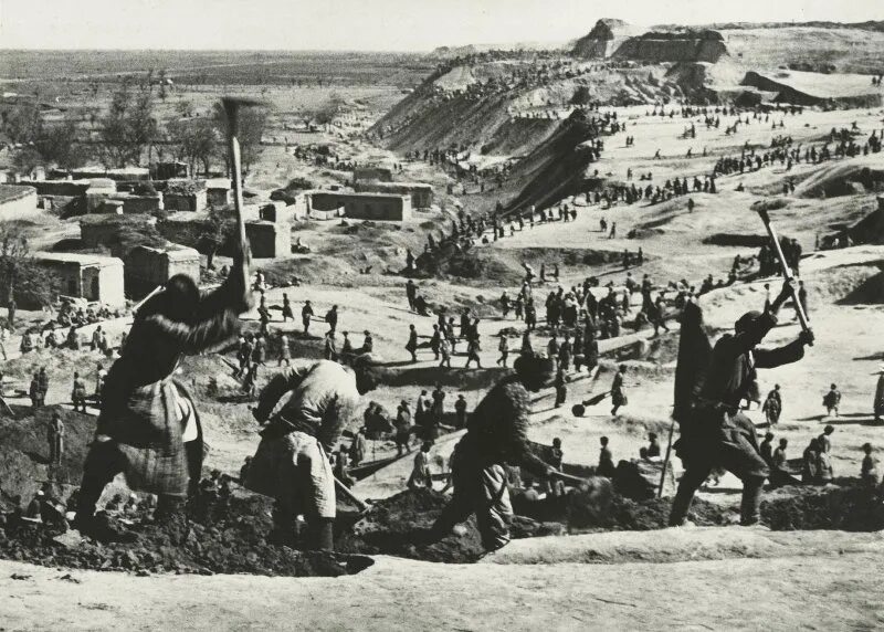 Стройки 30 х. Ферганский канал 1939. Узбекистан 1930-е. На стройке Ферганского канала. Узбекистан 30 е годы.