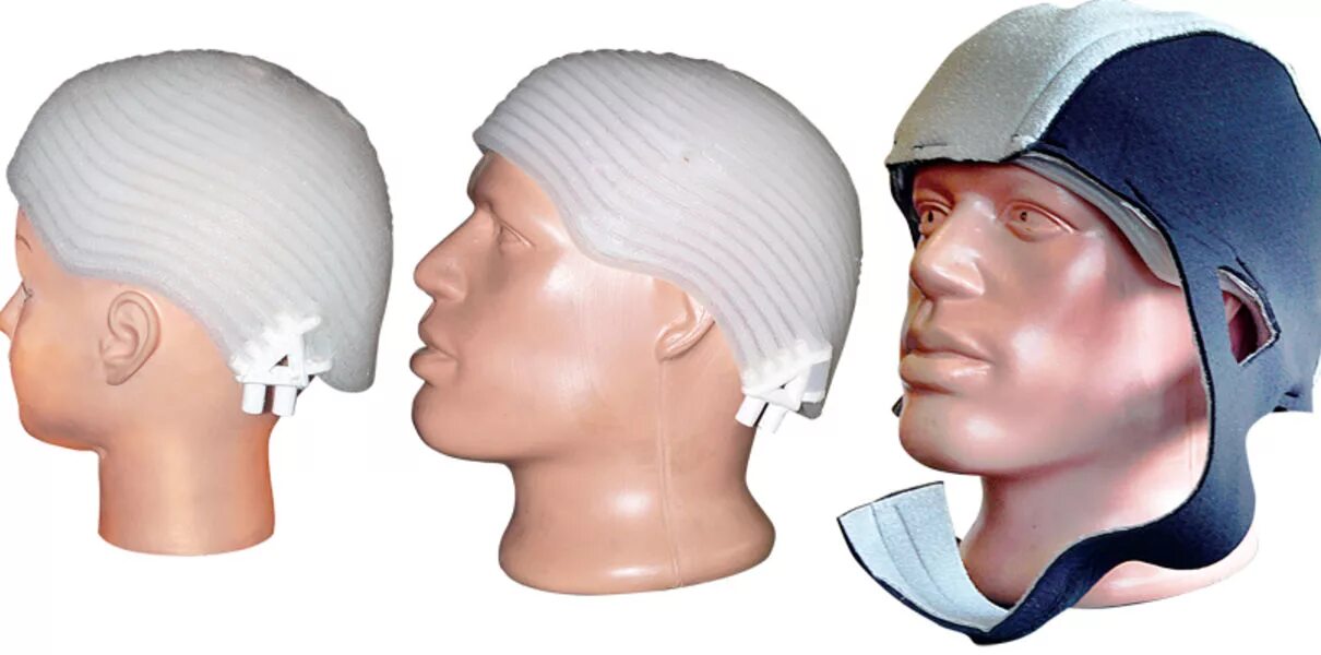 Шлем криоаппликатор. Шлем защитный для эпилептиков. Охлаждающий шлем. Послеоперационная шапка на голову. Болит шапка головы