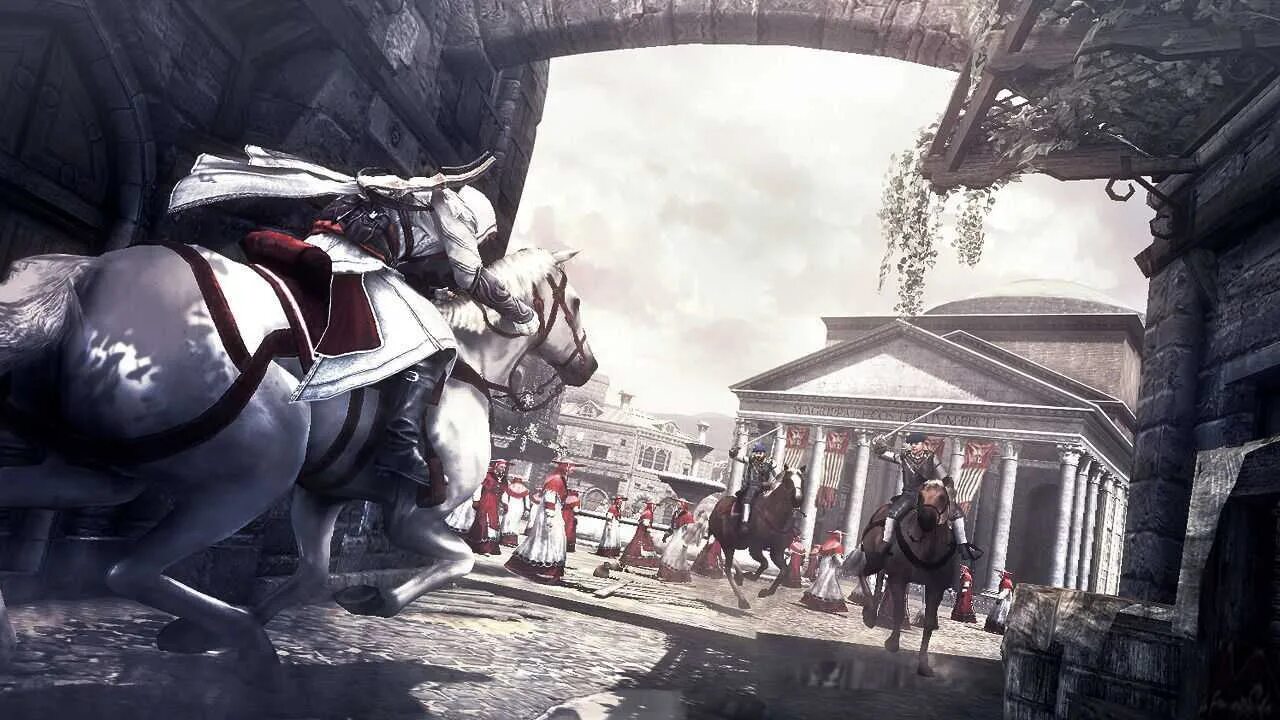 Ассасин крид бротхерхуд. Ассасин Крид Brotherhood. Assassin's Creed Brotherhood геймплей. Ассасин Крид 2 братство крови. Assassin’s Creed: Brotherhood – 2010.