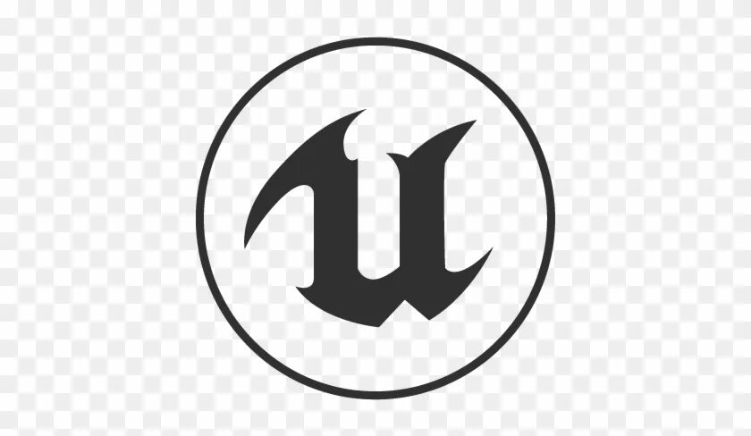 Unreal logo. Unreal logo