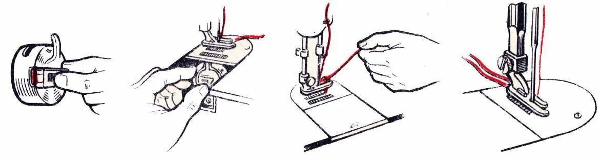 Как правильно вставить нитку. Схема швейной машинки Зингер. Швейные иглы для машинок 1022 схема. Как вставить нитку в иголку в швейной машинке. Швейная машинка Зингер вставка иглы.