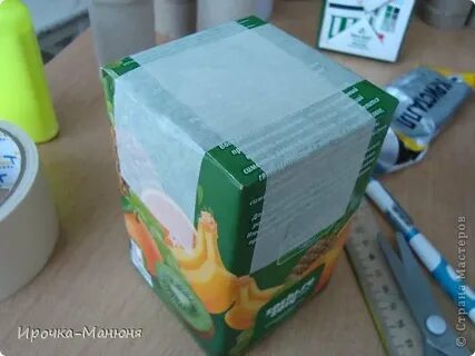Что можно сделать из коробки сока