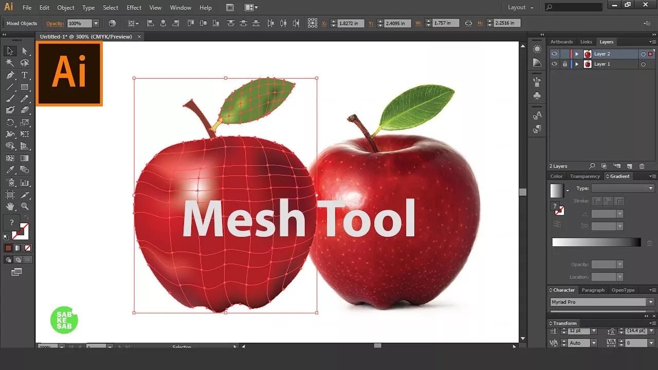 Сетчатый градиент в иллюстраторе. Illustrator mesh tool яблоко. mesh tool в иллюстраторе. градиентная сетка в иллюстраторе.